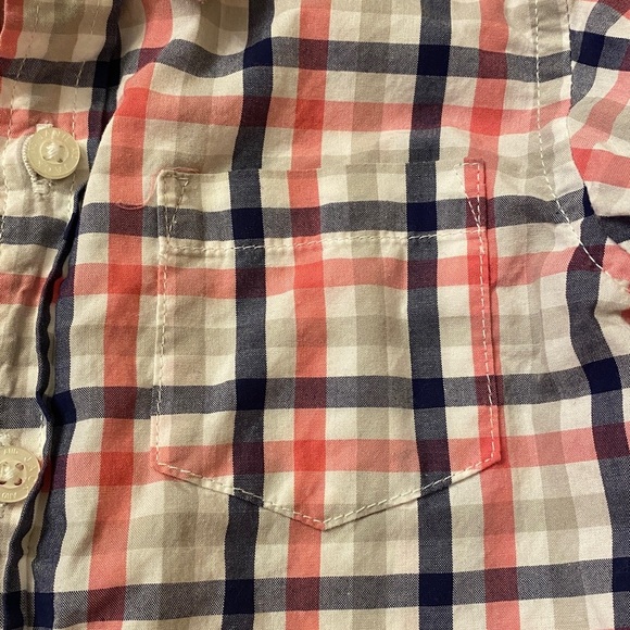 Janie and Jack infant button down shirt. Size 12-18 months. - Picture 3 of 4